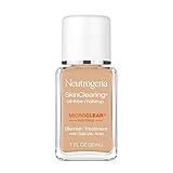 Neutrogena SkinClearing Oil-Free Acne and Blemish Fighting Liquid Foundation with Salicylic Acid...