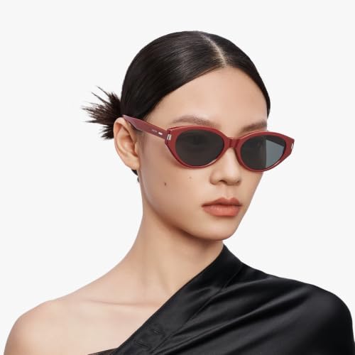Image of Retro Polarized Cat-Eye Sunglasses for Women Men UV400 Protection