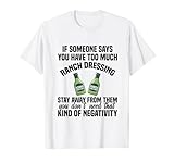 Ranch Dressing Costume Container Mix Bottle Ranch Seasoning T-Shirt