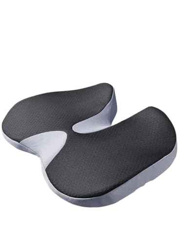 XJJJWL Coussin siège Voiture Coussin De Siège Confortable en Mousse À Mémoire Forme pour Chaise Voiture Ou Bureau Housses siège Voiture(As pictureB)