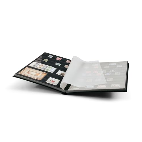 Einsteckbuch BASIC 32, rot: 32 schwarze Seiten, unwattierter Einband, rot