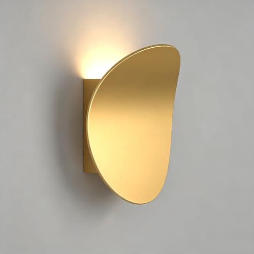YXTSIMV Modern Minimalism LED Wall Sconces Arc Gold 5W Warm White 3000K by YXTSIMV - Used condition - US$47.50