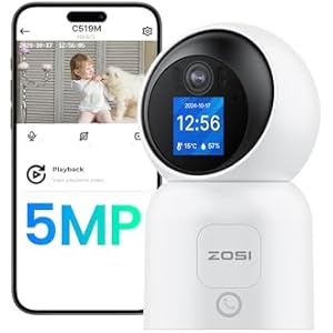 ZOSI 4K PoE Kit Videosorveglianza Esterno, 4K 8CH NVR 2TB + 4x 8MP Telecamera PoE, Visione Notturna a Colori, Rilevamento di Uomo/Veicolo, Impermeabile IP66, Registrazione 24/7, C182 4x 8MP