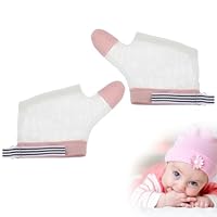 1 Paar Daumenlutschen Stop Fingerschutz, Daumenlutsch-Stopp für Kinder, Babys Daumenschutz, Stop Lutschen Handschuh,Silikon-Kleinkind-Baby-Fingerschutz,Dass an den Fingern Lutschen,für 0-3 Jahre Baby