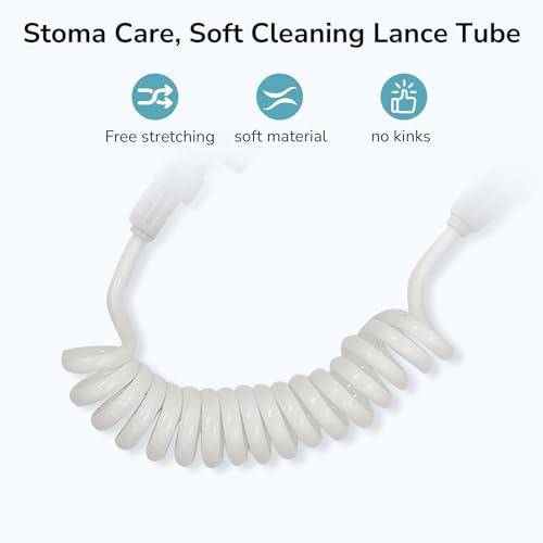 Ferramenta de limpeza de bolsa de colostomia, limpador de saco de ostomia para todos os sacos de ost