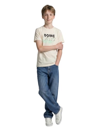 TOM TAILOR Jungen 1041052 Old Kinder Baggy Fit Jeans, 10110 - Blue Denim, 170 EU – Ansicht 4