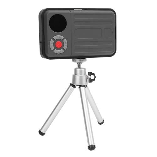 LED Camping Light, Video Light Multifunctional Type C Charging Ambient Fill Light with Mini Tripod for Live Streaming (Black Gray)