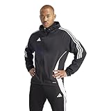 adidas Men's Tiro 24 Windbreaker, Black/White
