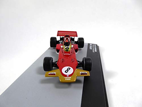 Carro a escala 1:43 Lotus 72D Emerson Fittipaldi 1971 miniatura 7