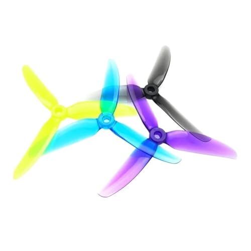 10ペア 10CW CCW 5X4.3X3 V2S 5043 V2S 3PC ランダムカラー RC フリースタイル 5 インチ ドローンおよび類似モデルと互換性あり