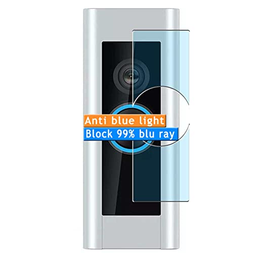 Vaxson 4-Pack Anti Blue Light Screen Protector, compatible with Ring Video Doorbell Pro 2 TPU Film...