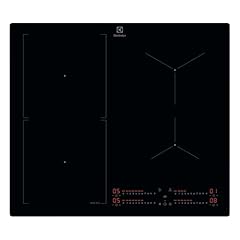 Electrolux Piano Cottura Induzione da Incasso, KIS62453I, 60 cm, Serie 700, 4 Fuochi, Zona Combinata Flessibile, Funzione Hob2Hood, SenseBoil, Comandi Slider Touch, Funzione Sicurezza Bambino