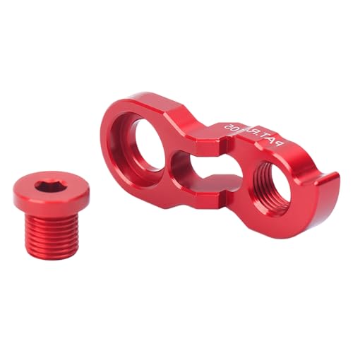Extensión de desviador de bicicleta de peso ligero de aluminio para cambios de marcha suaves