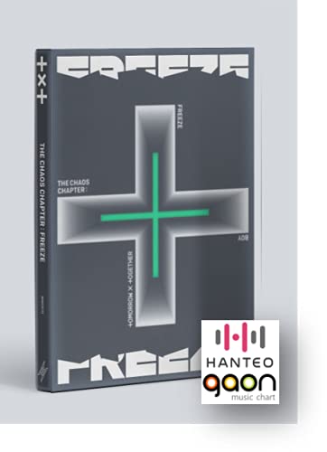 Txt Boys Black - The Chaos Chapter: Freeze [ Ver.] (The 2Nd Album) [Pre Order] Cd+Photobook+Folded Poster+Others With Tracking, Extra Decorative Stickers, Photocards