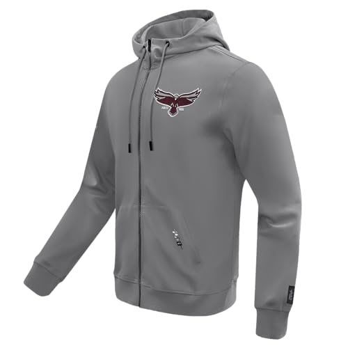 Image of Pro Standard Mens College Classic Chenille Cotton Double Knit Full Zip Hoodie