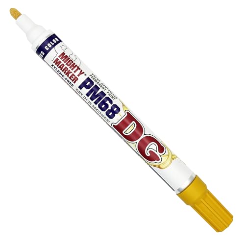 PM-68 DG Paint Markers Heavy Duty Industrial Paint Markers Ketone-Based Xylene Free Quick Dry Degrease Resistant Made in USA Red 8 Pack product thumbnail 15