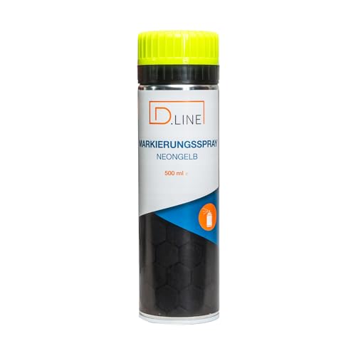 D.LINE Markierungsspray Neongelb 1x 500 ml
