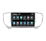 Konkretne radio samochodowe dla Kia Sportage 2017-18 z GPS i kamerą w standardzie Android GPS Bluetooth WiFi USB DAB+ Touchscreen 9" 8core Carplay AndroidAuto