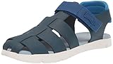 Etra Durable INGREDIENTS CAMPER K800242 Oruga-Sandalias Infantiles, Correa en T, Azul Oscuro, 32 EU