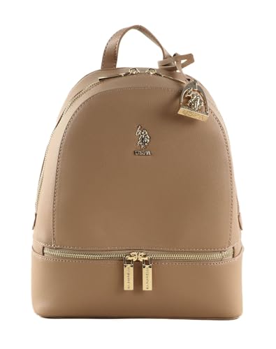 Sac à dos beige New Jones U.S. Polo Assn. idéal pour vos balades en ville