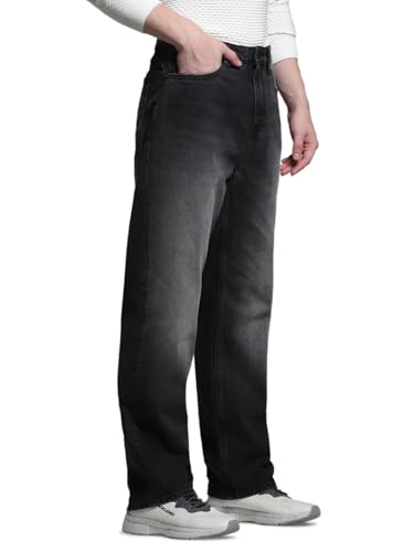 Image of Jack & Jones Men's Loose Fit Jeans | High Rise | Jeans for Men