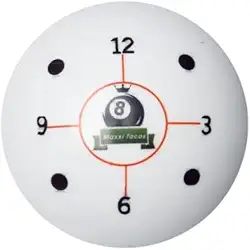 Bola de Treino Maxxi Tacos Para Sinuca e Bilhar 54mm