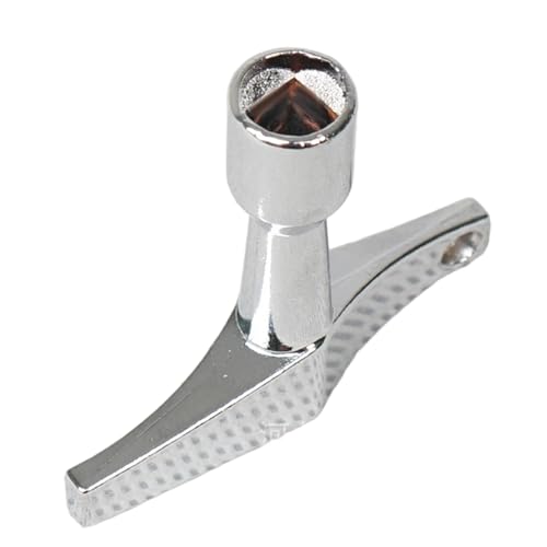 Qcbuegof Schlagzeug Stimmschlüssel T-Form Chrom