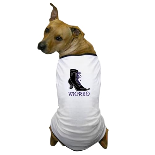 CafePress Wicked Dog T Shirt Dog T-Shirt, Pet Clothing, Funny Dog Costume