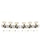 Metallor 3 on a Plank Guitar Tuning Pegs Chrome Plated Machine Heads Tuning Keys Tuners Single Hole for Classical Guitar 3L 3R. (G326)