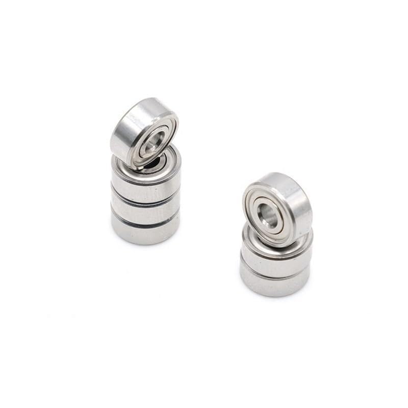 Aspectos, R144ZZ R144Z (10PCS) Rodamientos rígidos de bolas 3.175 x 6.35 x 2.78 mm 1/8 "x 1/4" x 7/64 "de alto