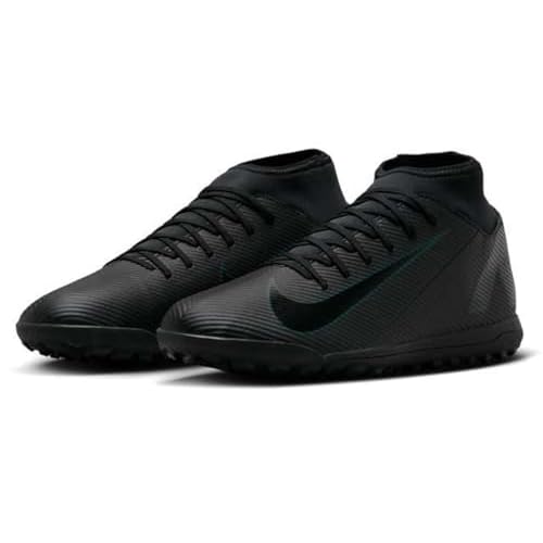 NIKE Superfly 10 Club TF, Sneaker Hombre, Black Black Deep Jungle, 38 EU