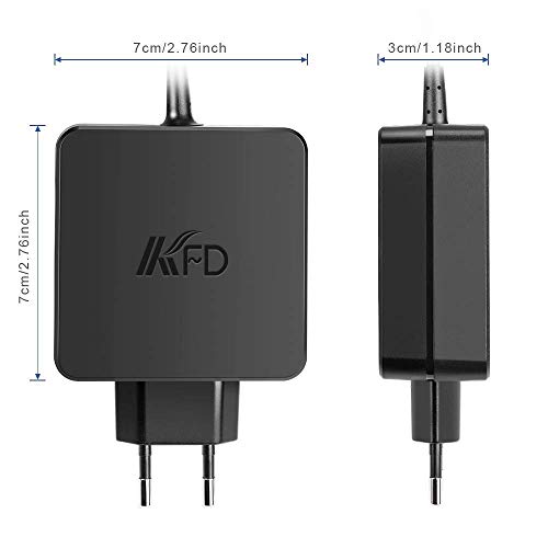 KFD 65W Cargador Portátil Adaptador para Lenovo IdeaPad 330 330s 110-15isk 320s 320-15IKB 100-15iby Yoga 520 S145 120s 530-14IKB 520-14IKB 320-15AST B50-50 PA-1450-55LU 330-15ARR 110-15ibr 20V 3,25A