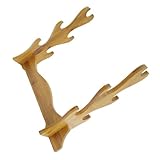 WESIEVYA 楠竹製フルート 刀剣ディスプレイスタンド 多収納可能 コレクション用耐久ホルダー インテリア飾り台 趣味愛好家向け