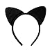 Produktbild Black Soft Fabric Cat Ears Alice Hair Band Headband Fancy Dress by Pritties Accessories