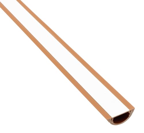 Image of Electriduct Cable Shield Floor Cord Cover CSX-1.5 PVC Wire Protector 58 Inch - Wood Grain