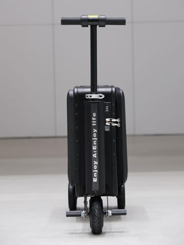 Rideable Smart Suitcase 20” Carry-On Electric Luggage with Battery, Luggage with Forward/Reverse, USB & Lock3