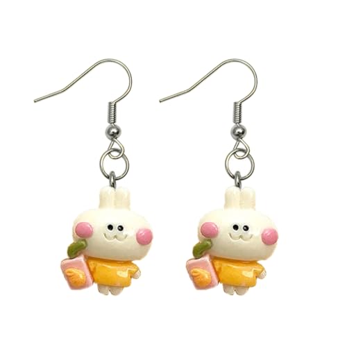 Boucles d'oreilles résine hypoallergéniques ultra légères pour oreilles sensibles - 4