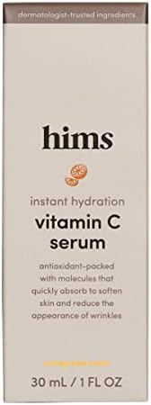 hims vitamin c serum for men - Brighten Skin Tone, Balance Complexion - Vitamin C, Highly Concentrated, Lightweight, Citrus Scent - Vegan, Cruelty-Free, No Parabens - (1oz)