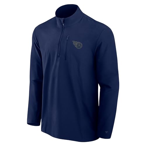 Fanatics Men's NFL Front Office Micro Tonal Quarter-Zip Pullover2