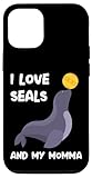 Photo Gallery custodia per iphone 13 pro i love seals and my momma mamma madre figlio figlia Photo Gallery custodia per iphone 13 pro i love seals and my momma mamma madre figlio figlia