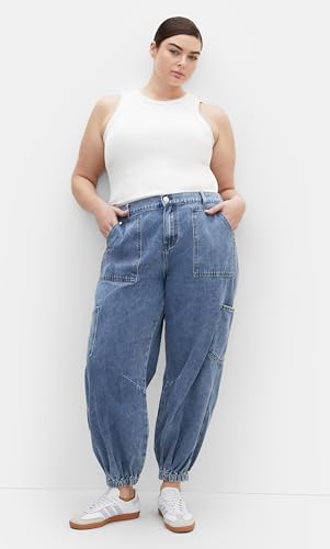 City Chic PLUS SIZE IONA LIGHT WASH JEAN4