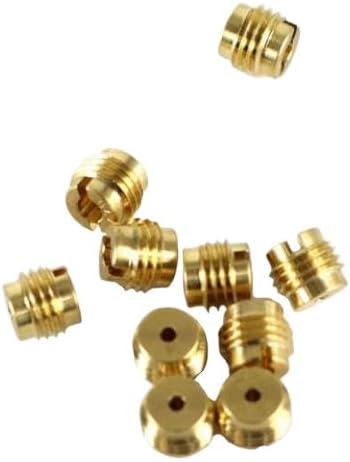 Brass Air Jet #160 for Weber EMPI 32/36 DGV DGAV DGEV Carburetor – 10-Piece Replacement Kit