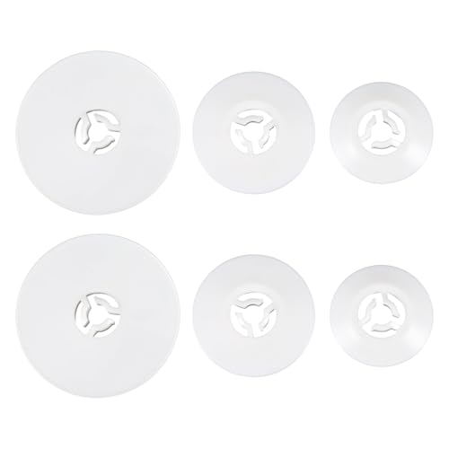 FNANJWQ 6 Pcs Spool Cap Sewing Machine Spool Pin Caps Small Medium Large Replacement Pin for Brother Babylock Sewing and Embroidery Machines 40mm 30mm and 25mm