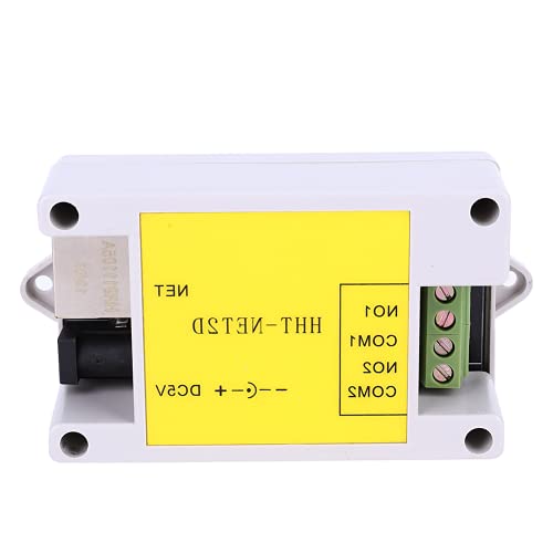 Remote Control Module, 2 Channel IP Network Relay Switch Module, Reliable for Motor Electric Light, defult, default