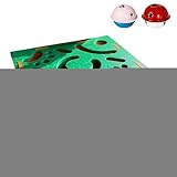 Flexibilité du jeu interactif : Conçu avec des modes sonore et silencieux, ce griffoir à billes doubles permet de personnaliser l'engagement sensoriel du chat. Il aide à divertir les chats curieux ou à calmer les félins sensibles, que ce soit pendant des séances de jeu ou des moments de jeu accompagné.