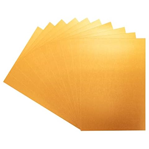 Centura Metallic Solo Color Oro Rosa Paquete de 10 Hoja Cover