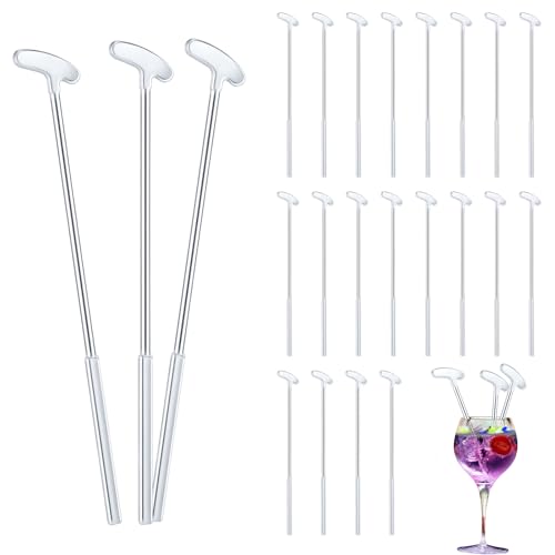 Sunnychicc Golf Putter Swizzle Stir Sticks Coffee and Cocktail Stirrers