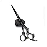 6.0 inch Hair Cutting Scissors Professional Black Dragon Handle 440C Salon Hair Cutting Shears - Hai