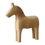 【Polyvalence】 : Cette figurine de cheval en bois brut convient à de nombreuses activités manuelles, telles que la peinture, la menuiserie, la photographie, la décoration intérieure et les décorations de fêtes à thème, pour un rendu visuel attrayant.