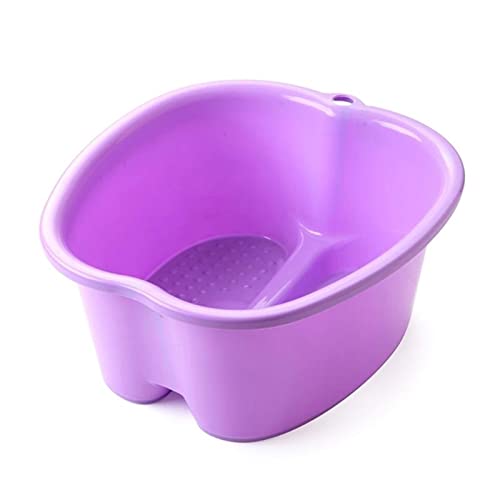 Spa de pies grande plástico para pediluvio color morado